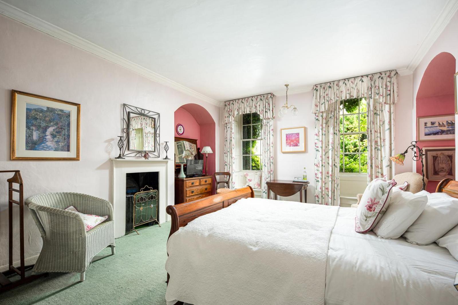 Charming Georgian Country House Axbridge Exterior foto
