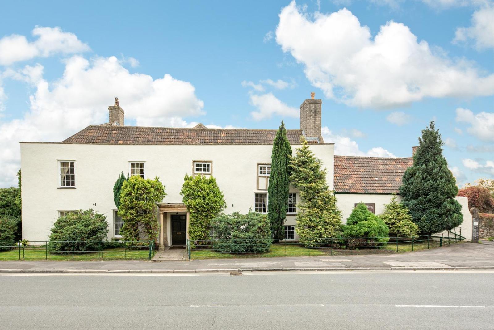 Charming Georgian Country House Axbridge Exterior foto